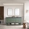 James Martin Vanities Breckenridge 72in Double Vanity, Smokey Celadon w/ 3 CM Charcoal Soapstone Top 330-V72-SC-3CSP - alternate 3